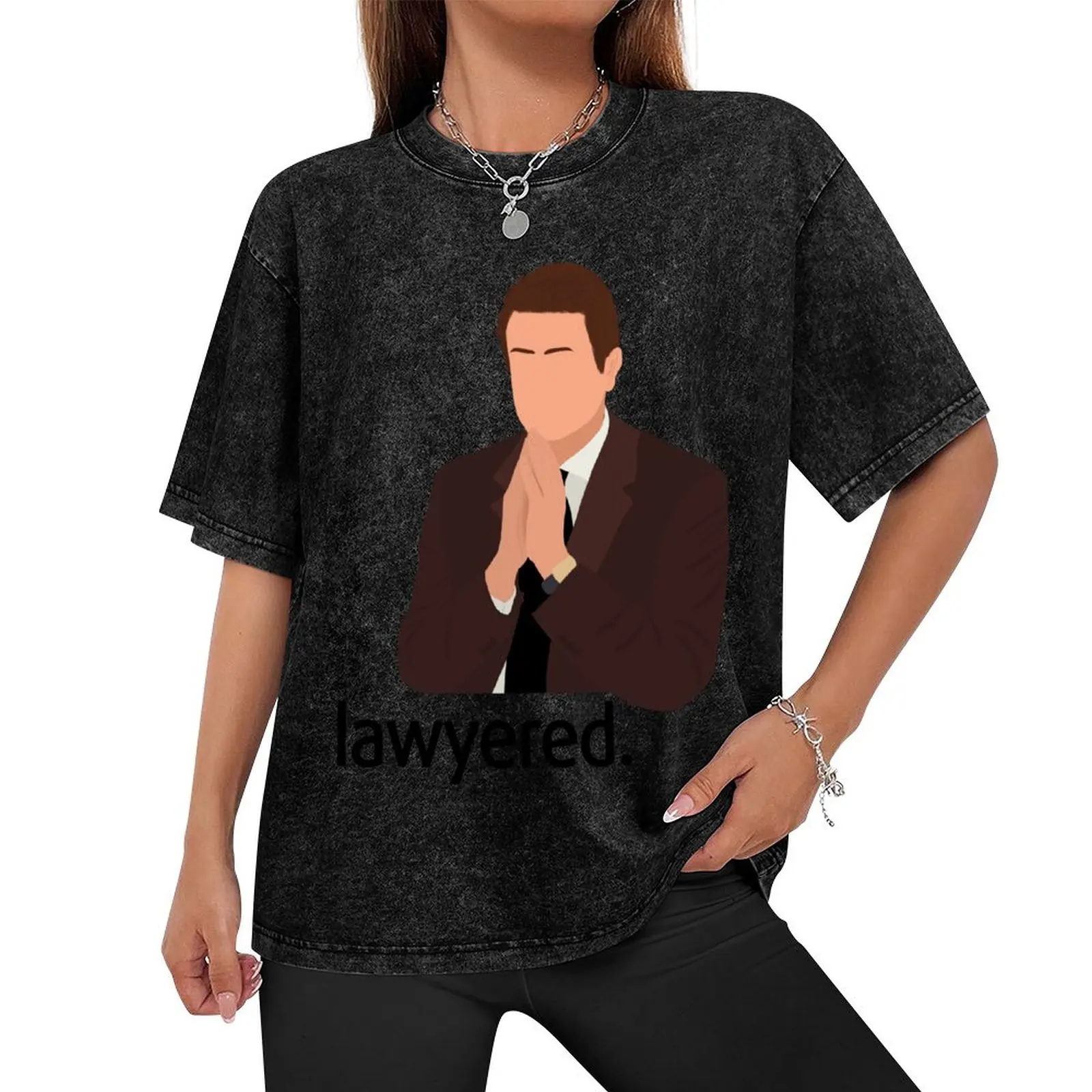 How I Met Your Mother Marshall Eriksen Lawyered T-Shirt Luxury man Aesthetic clothing designer t shirt men