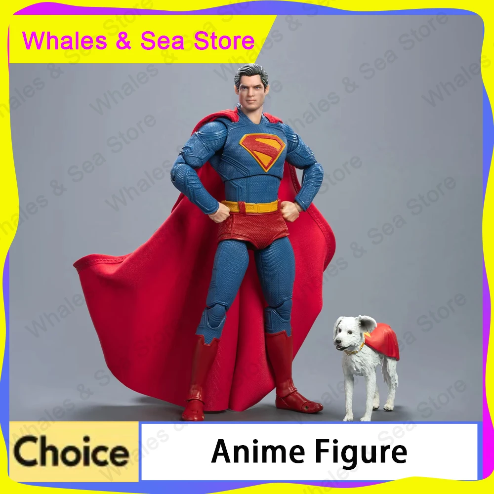 

New Fondjoy David Corenswet Superman Action Figure 1/9 New Superman Figure 2025 New Movie Superman PVC Joint Movable Kid Toys