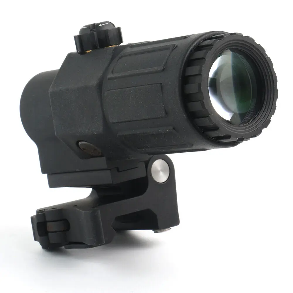 Upgraded Waterproof G43/G43/G45 3X 5X Magnifier Scope Sight Shift to Side Mount