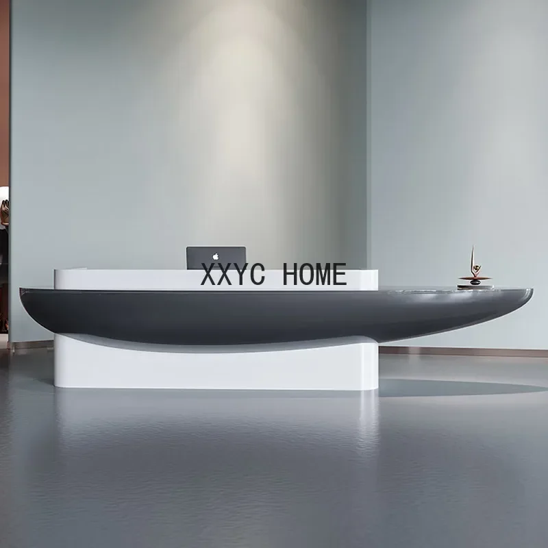 Special-Shaped Bar Customized Welcome Desk Cashier Desk