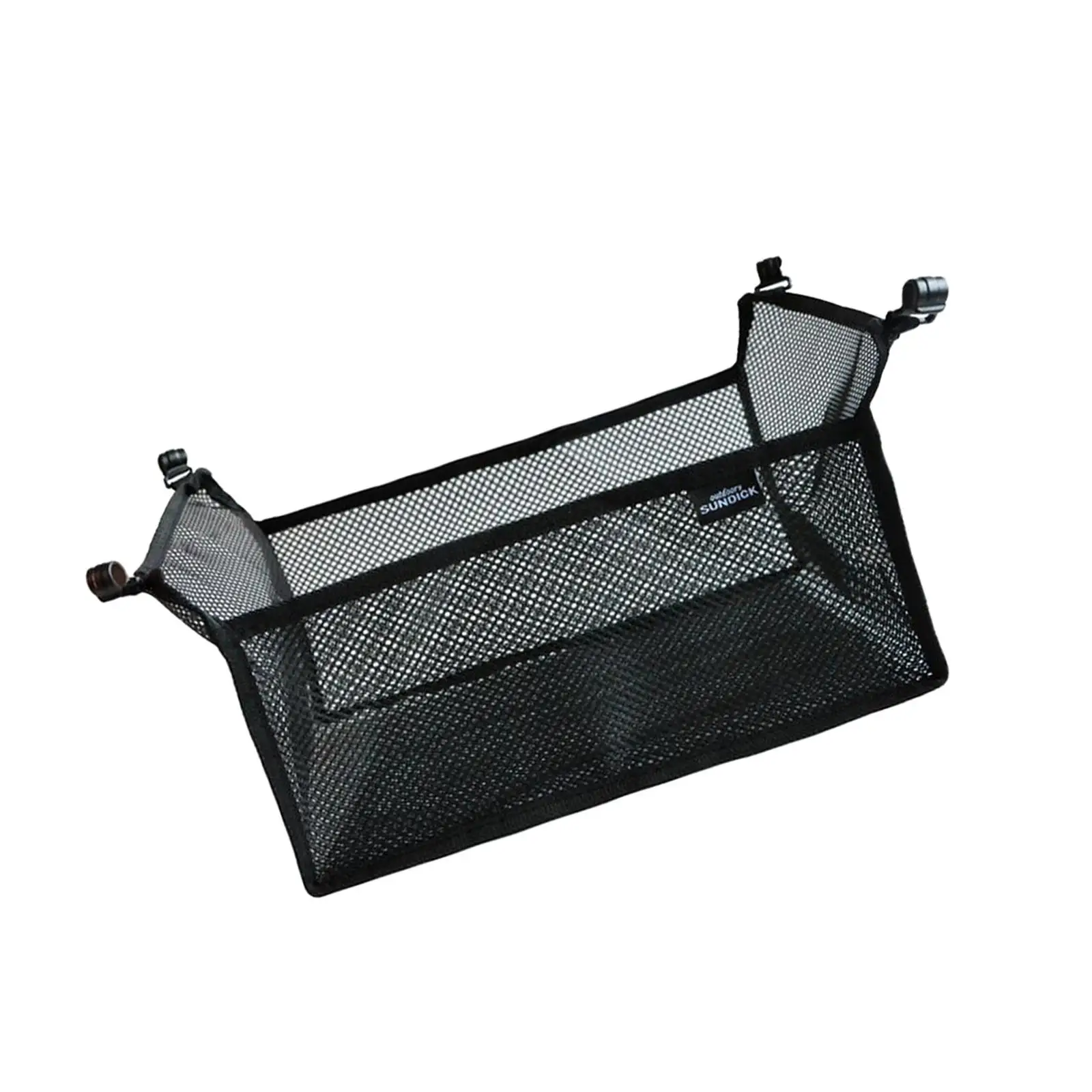 Portable Lightweight Folding Table Bag Barbecue Camping Desk Organizer Lightweight Mesh Basket Mesh Storage Bag Camping