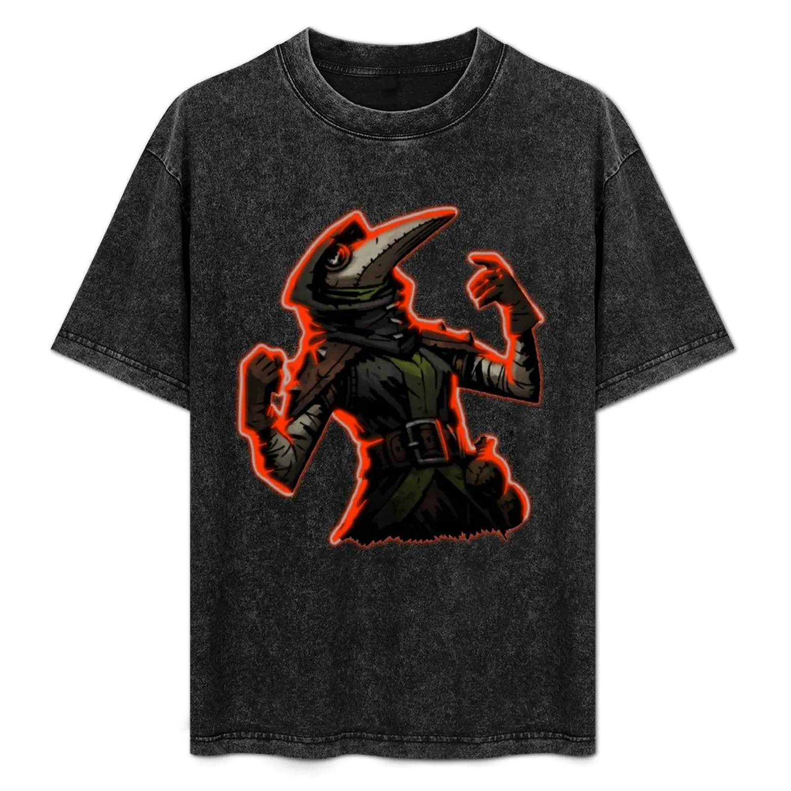 darkest dungeon plague doctor T-Shirt Utility Work Short Sleeve Top