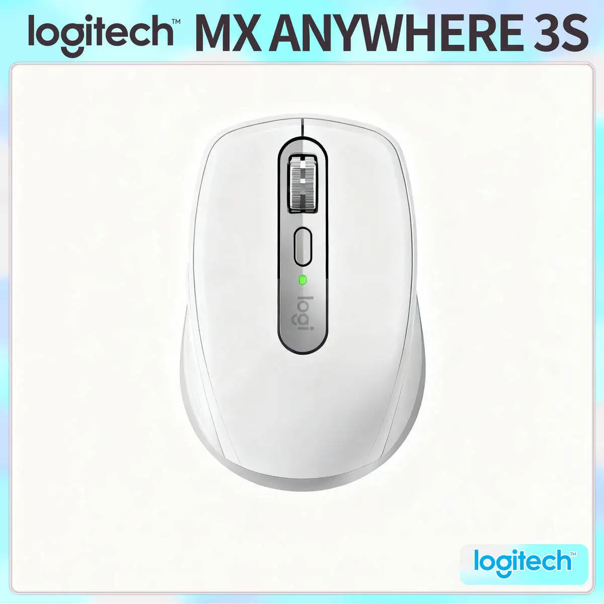 

Logitech MX Anywhere 3S Mouse with Logi Options+ Software, Customizable Gestures, Silent, 8K DPI