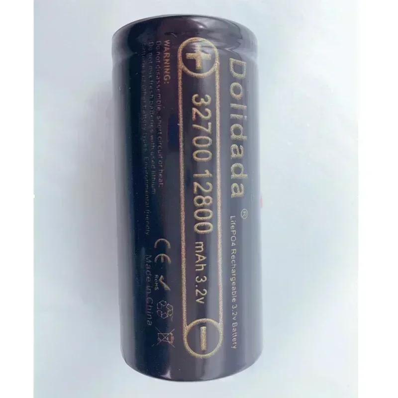 2025 Neu! Original 32700 12800 mAh 3,2 V LiFePO4 wiederaufladbar – Pro Lithium-Eisenphosphat-Akku