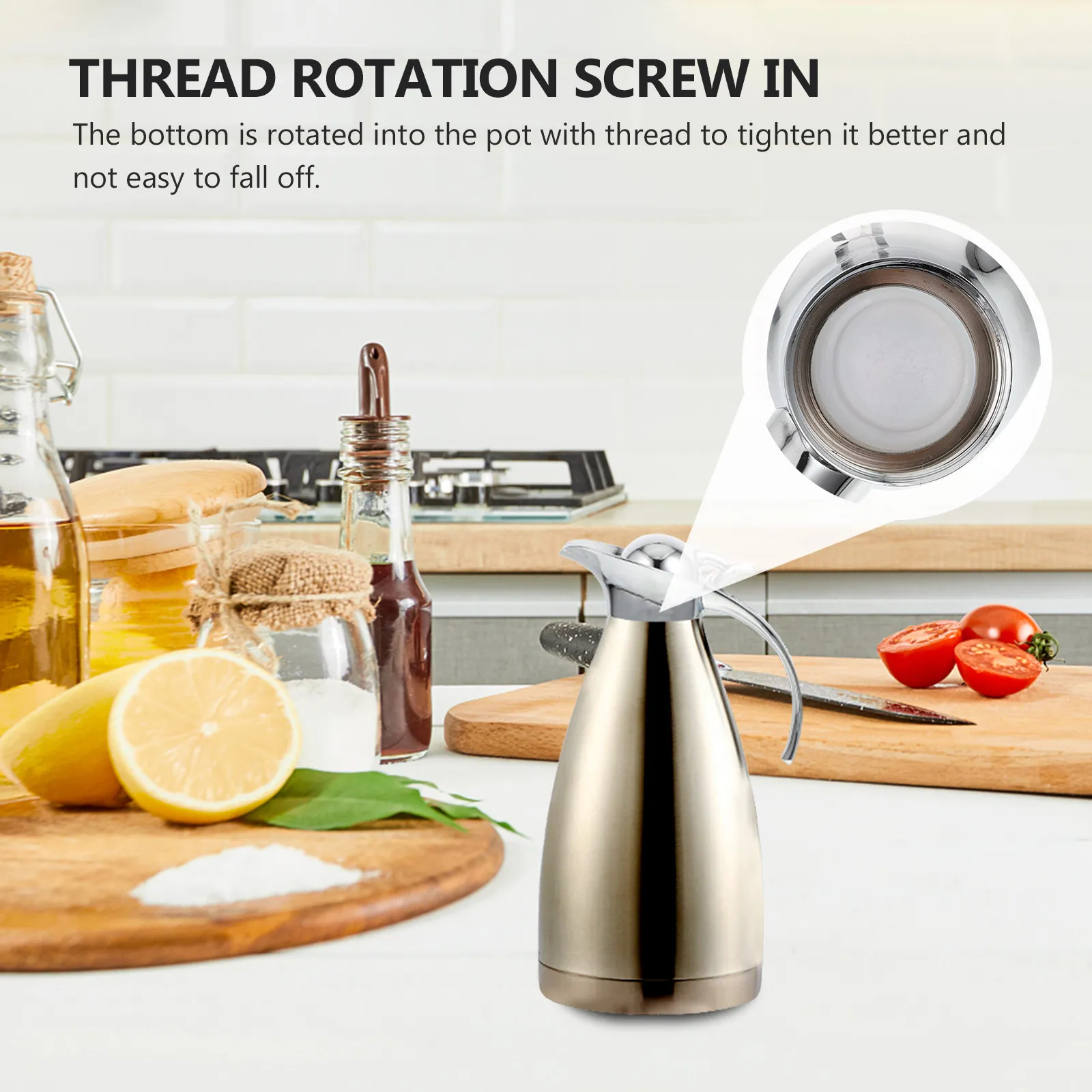 

1Pcs Alloy Kettle Handle Teapot Accessory Heatresistant Easy Install Silver Teapot Handle Cooking Utensil Accessory