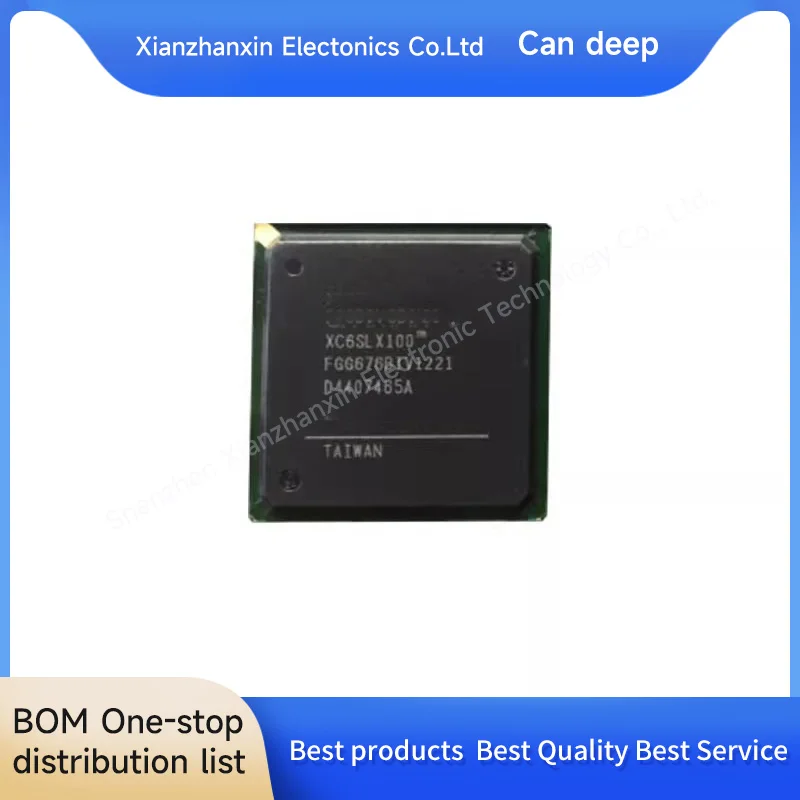 

1PCS/LOT XC6SLX100-FGG676 XC6SLX100-FG676 XC6SLX100 BGA676 Programming gate array chips in stock