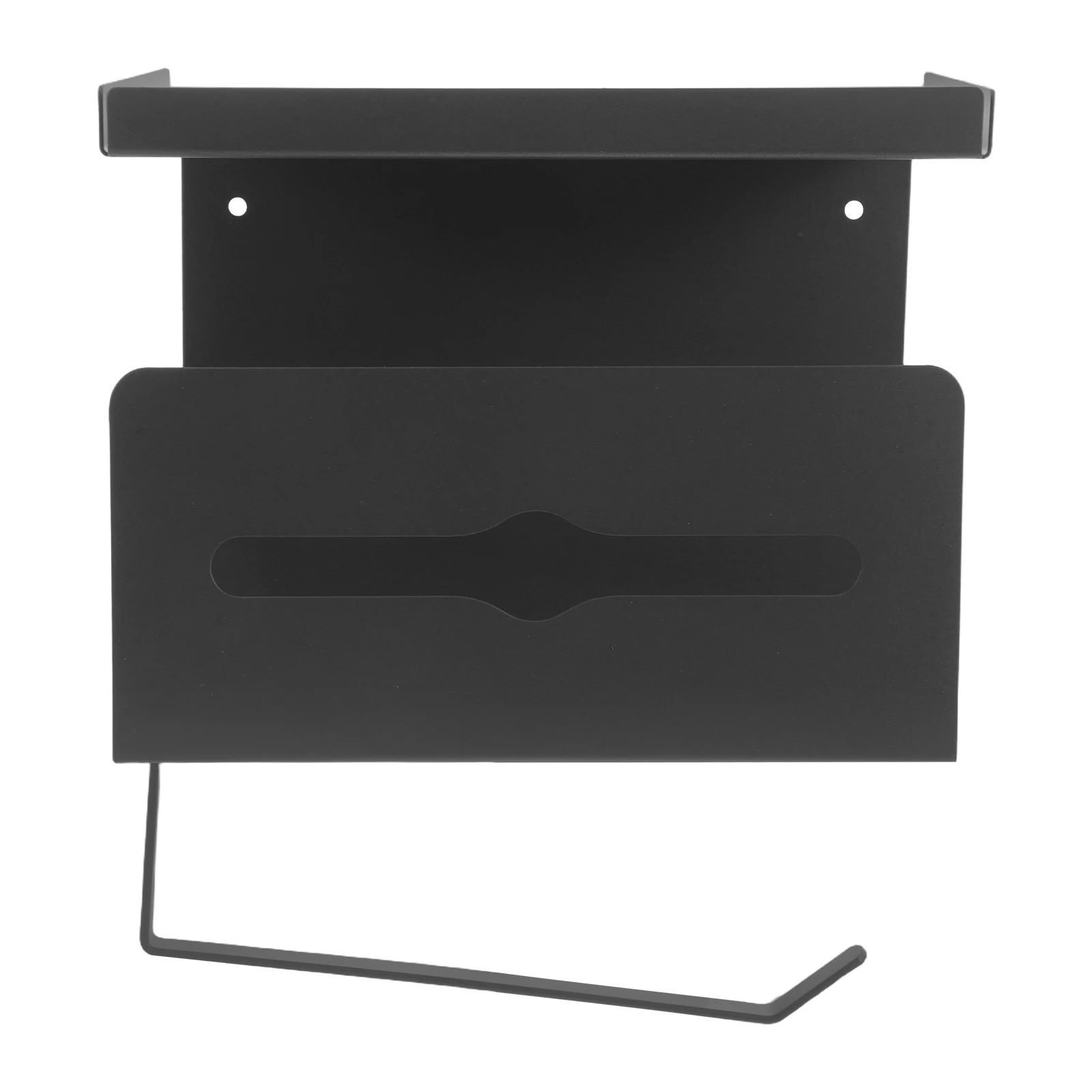 

Двухслойный держатель для салфеток в ванной комнате, полка для рулона туалетной бумаги, настенный органайзер для хранения телефона, металлический держатель для туалетной бумаги