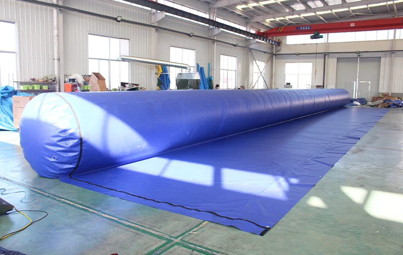 Portable mobile water bag flood control emergency outdoor flood control bag water blocking water treatment machinery