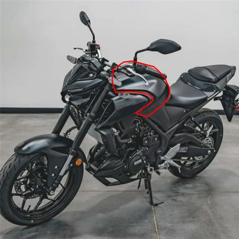 

Для YAMAHA MT-03 2021-2023 мотоцикла передняя защита масляного бензобака крышка топливного бака обтекатель аксессуары