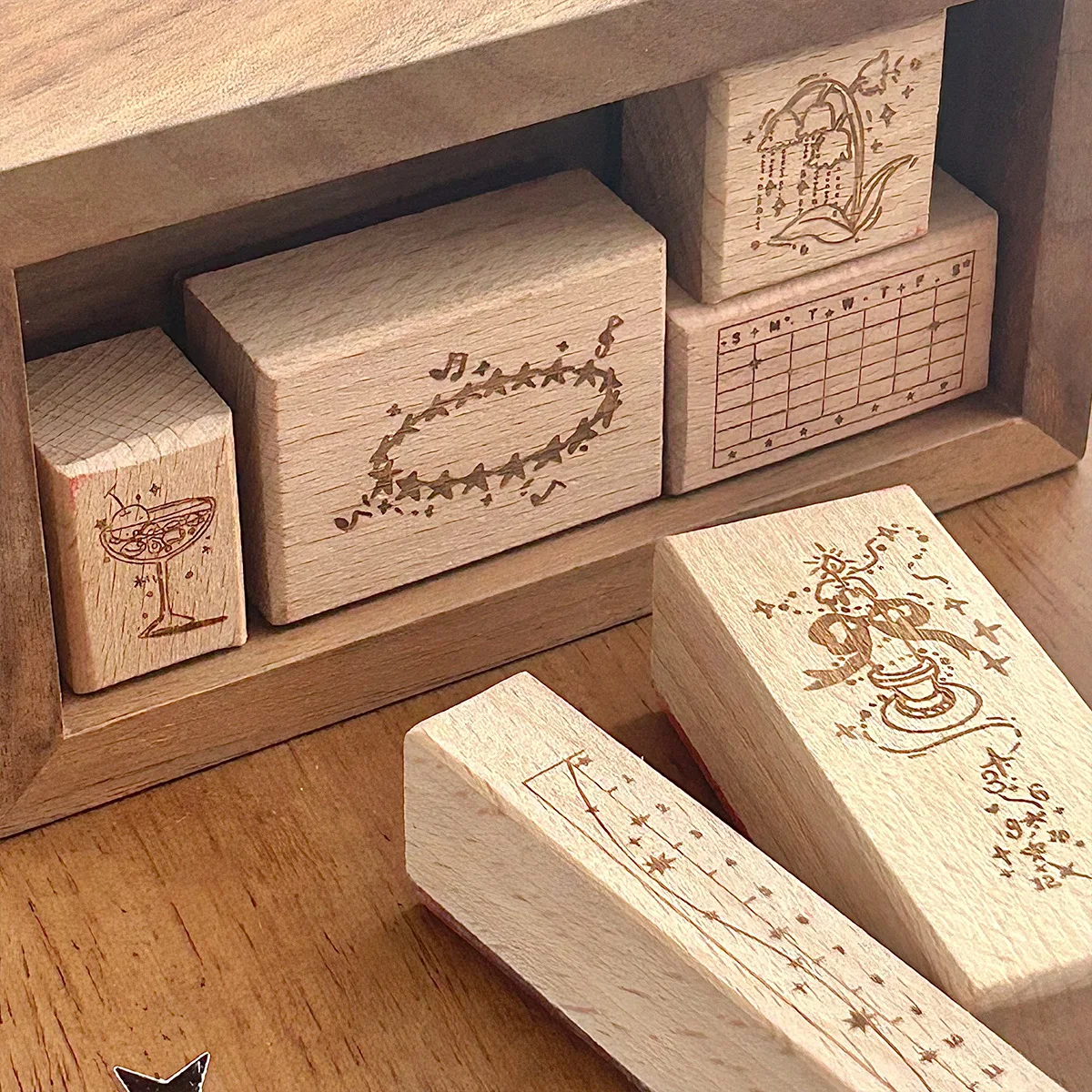 

Деревянная печать для справочника, часы с декоративной функцией, ретро-запись, декоративная деревянная временная пломба, вака, вака