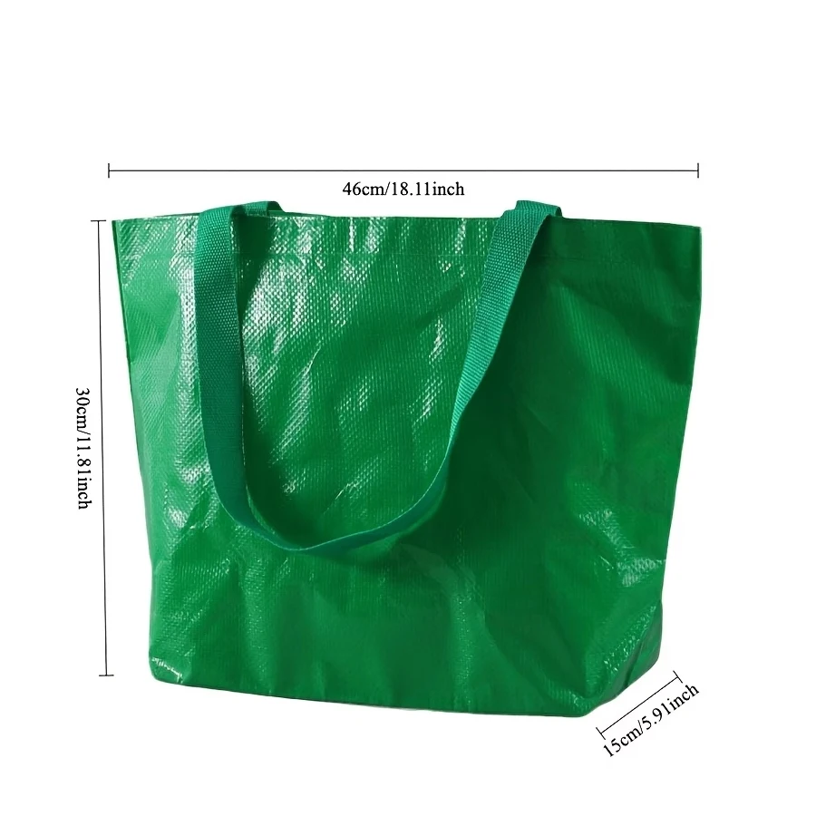 Bright Orange Heavy-Duty Tote Bag Reusable, Durable Shopping and Merchandise Bag, Ideal for Clothing Stores and Gift Bags