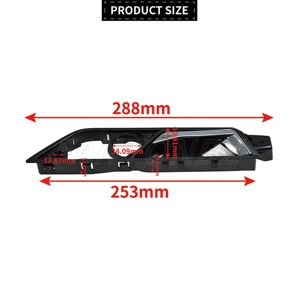 Left Or Right Auto Internal Door Handle Car Door Internal Actuator For Skoda Fabia 2015-2017 6V0837221A 6V08222A 6VD837222E