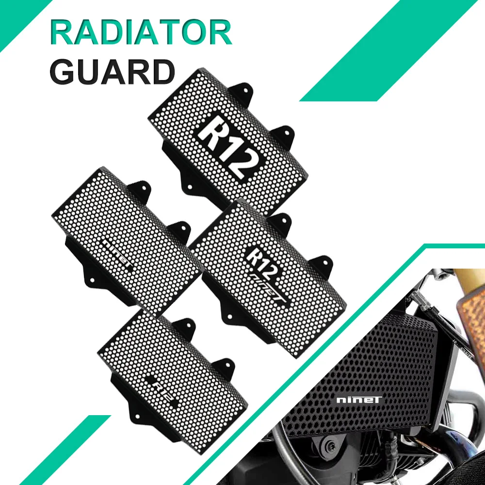 

2025 R 12 NineT For BMW R12 NineT 2024 2026 Accessories Motorcycle Radiator Grille Guard Cover Grill Oil Cooler Guard Protection