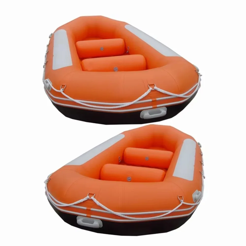 

Affordable Quality 12.5ft 380cm OEM ODM Services Available 1.2mm PVC Rowing Fishing Rafting Boat in White Water