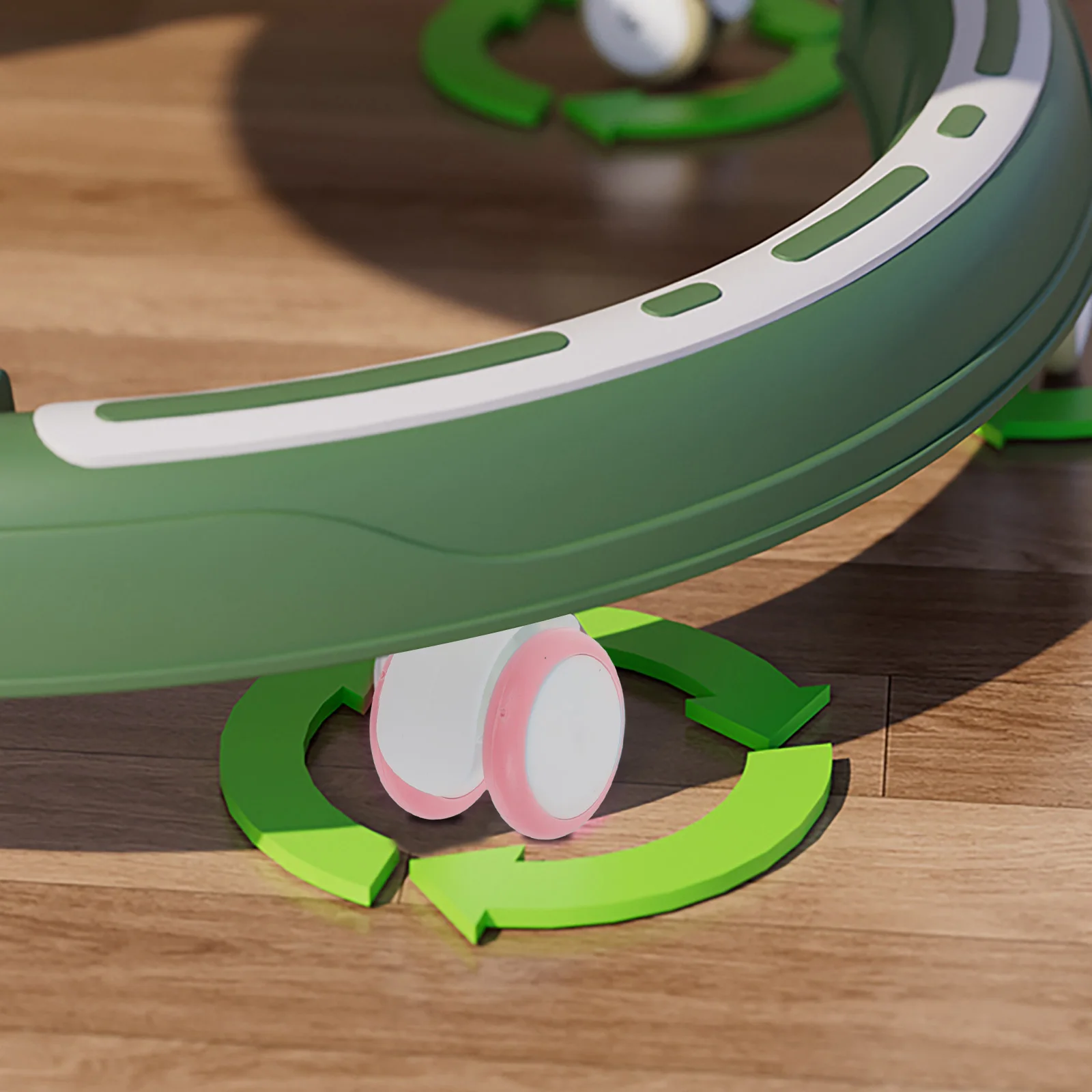

4pcs Baby Walker Wheels Replacement Toddler Walker Accessories Universal Parts Plastic Caster Wheel Set Fits Most Models