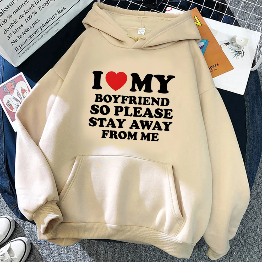 i Love My Boyfriend i Love My Girlfriend hoodie manga designer anime sweater anime teen sweatshirts funny youthful