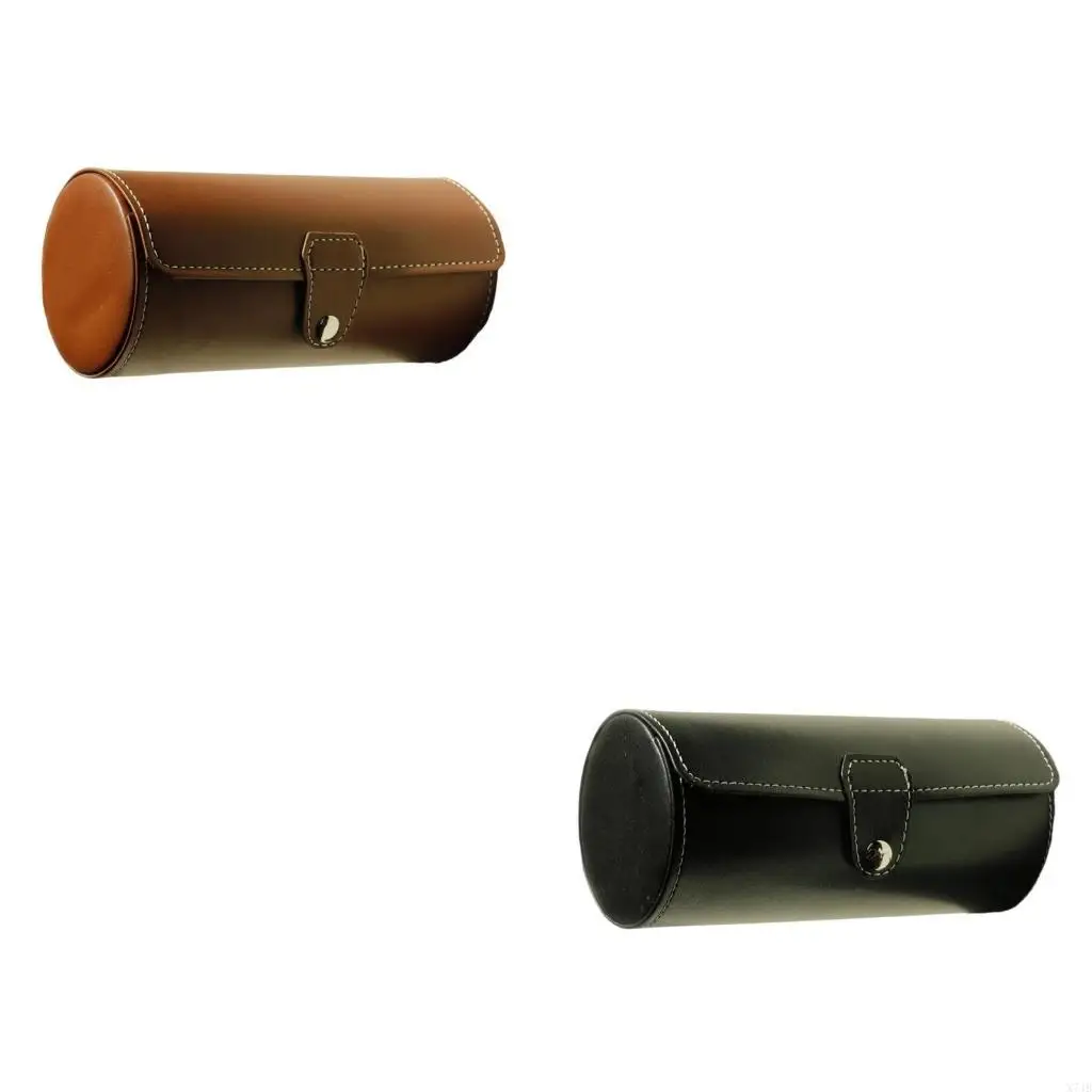 

Scratch Resistant Leather Watch Keeper Holds Multiple Pieces For Daily Use
