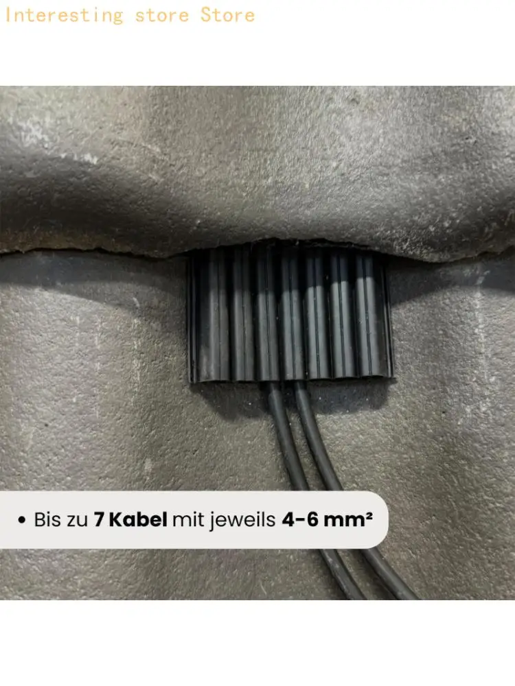 Roof Wiring Cable Guide Block for 4 mm2-6 mm2 Solar Cables, Control 55KC