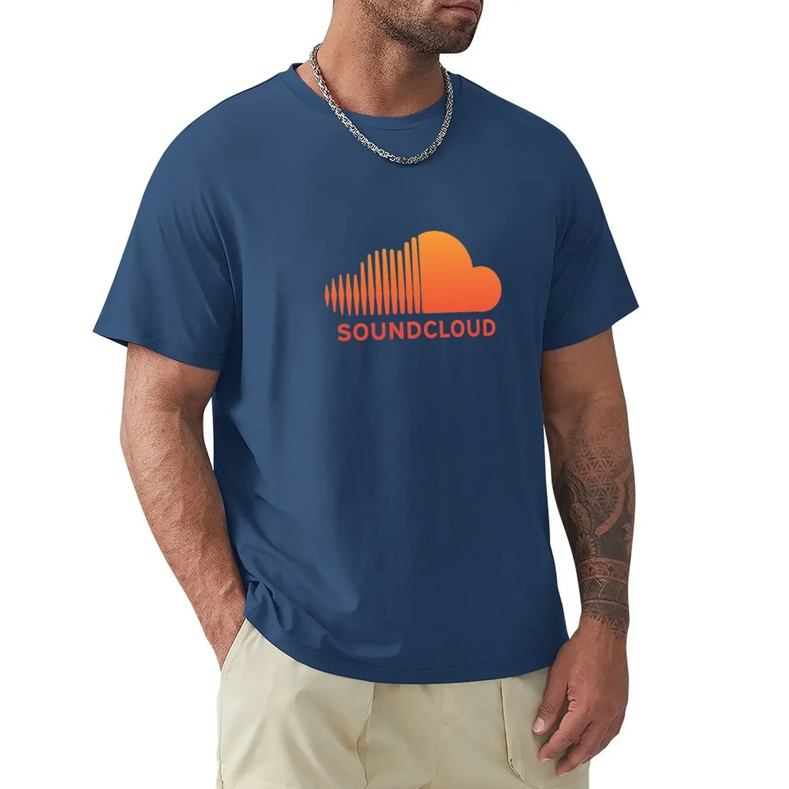 

Soundcloud Music T-shirt heavyweights Short sleeve tee heavy weight t shirts for men
