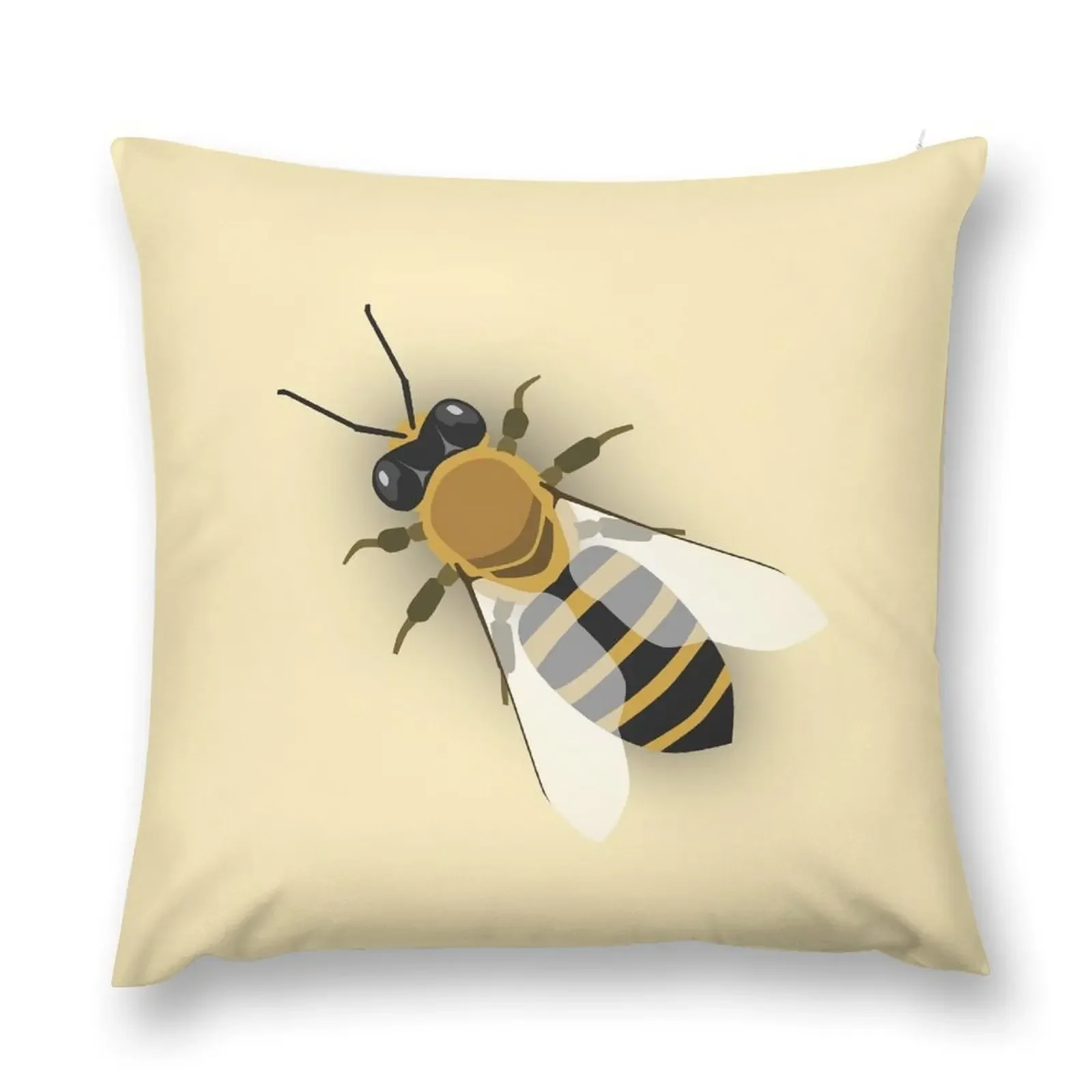 

Honey Bee Throw Pillow autumn pillowcase Custom Cushion Pillow Cases Decorative pillow