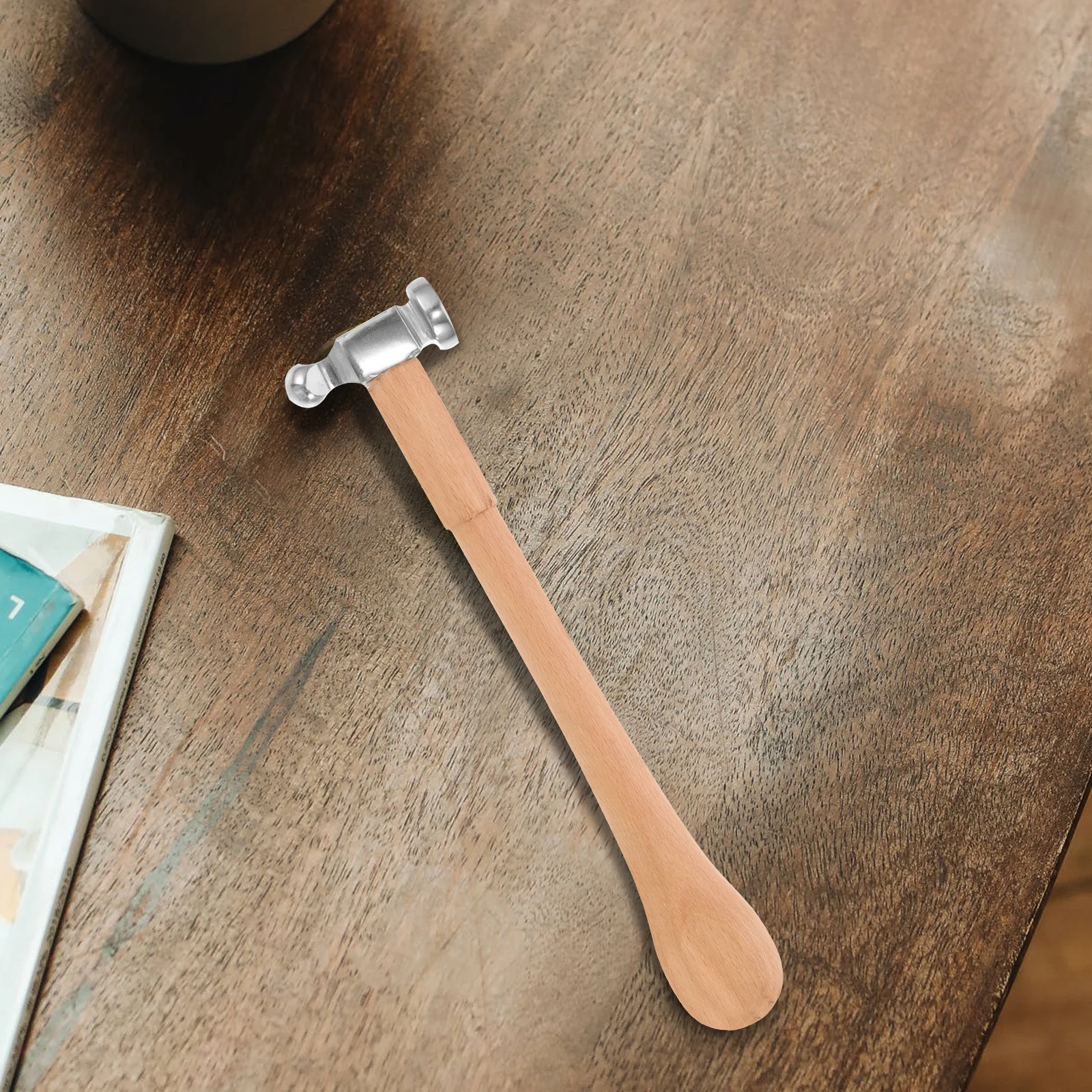 Mini Round Head Hammer Jewelry Making Tools Steel Wood Material Multifunction Crafts Small Hammers Mallet Reliable Durable