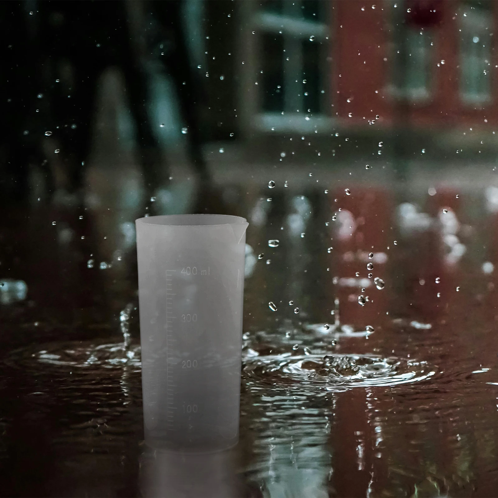 

1 комплект, дождемер, пластиковая трубка для измерения дождя, научный инструмент, датчик воды для сада, газона, точные весы, принадлежности для газона