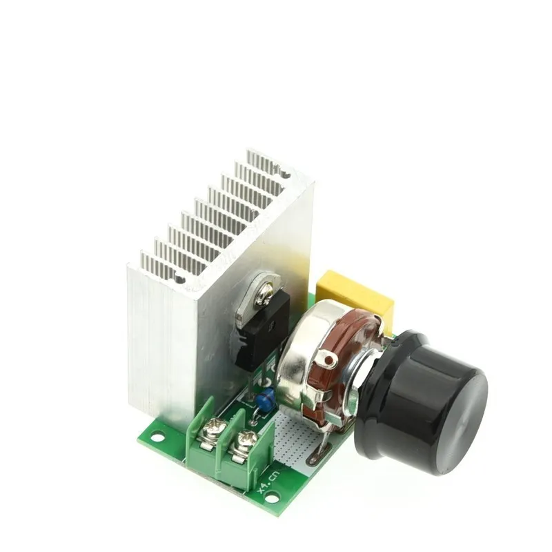 4000W AC 220V Hochleistungs-SCR-Spannungsregler Dimmer Motor-Drehzahlregler für Elektrische Öfen und Warmwasserbereiter – Detail 6