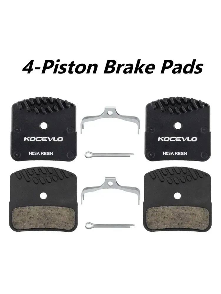 AliExpress 1 Pair Compatible With Shimano M8120 M7120 M6120 MT520 MT420 Bicycle Replacements Four Piston Resin Cooling Disc Brake Pads H03A