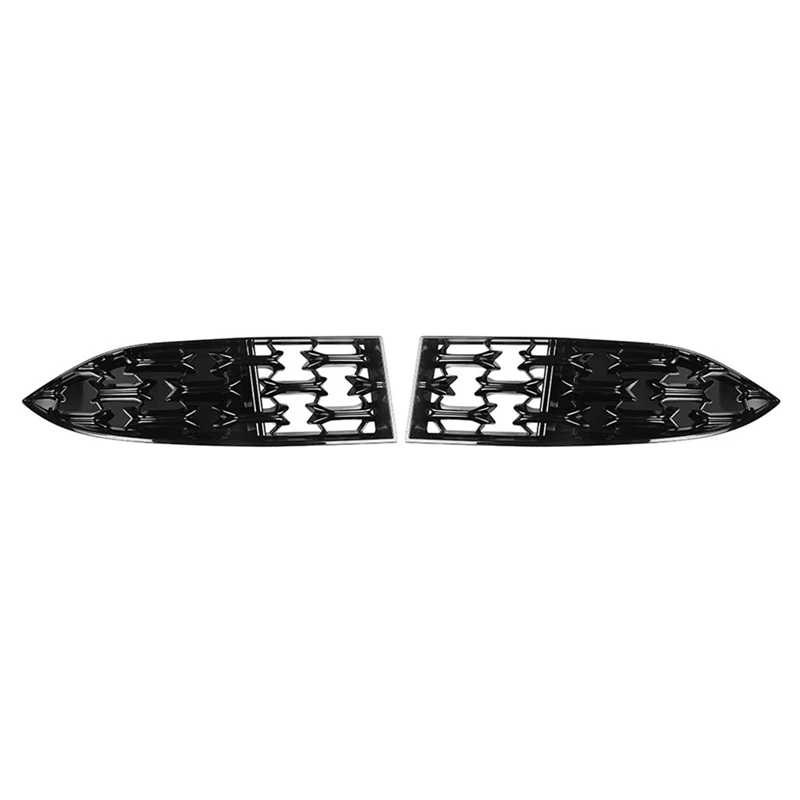 Car Front Lower Bumper Grill Grille for CX5 2022+, Front Bottom Middle Net Decoration Cover Moulding
