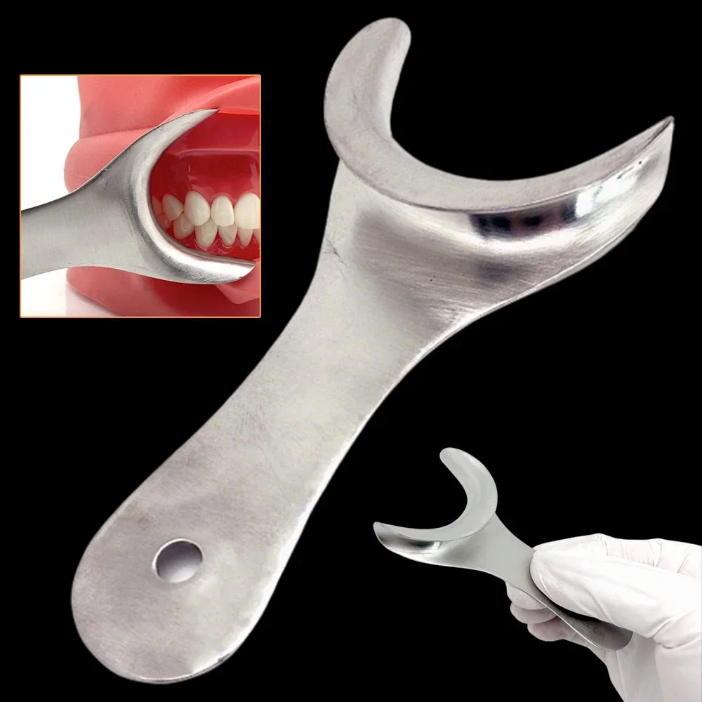 

T-Shape Stainless Steel Dental Intraoral Cheek Retractor Orthodontic Surgical Mouth Opener Dentist Instrument Autoclavable Tools