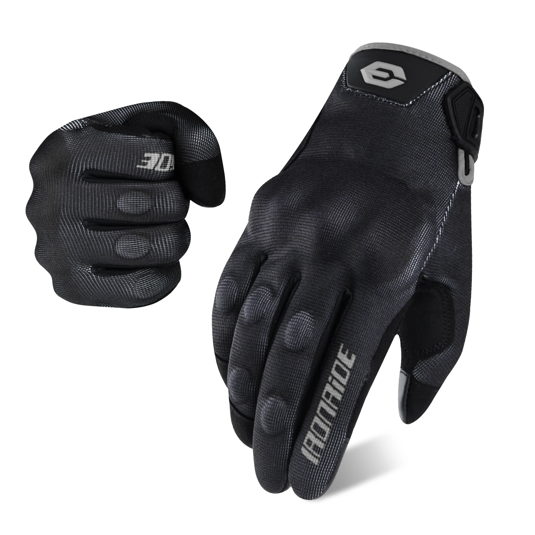 HEROBIKER Motorcycle gloves anti-slip and wear-resistant riding protection all finger touch screen SU-008 solid color series