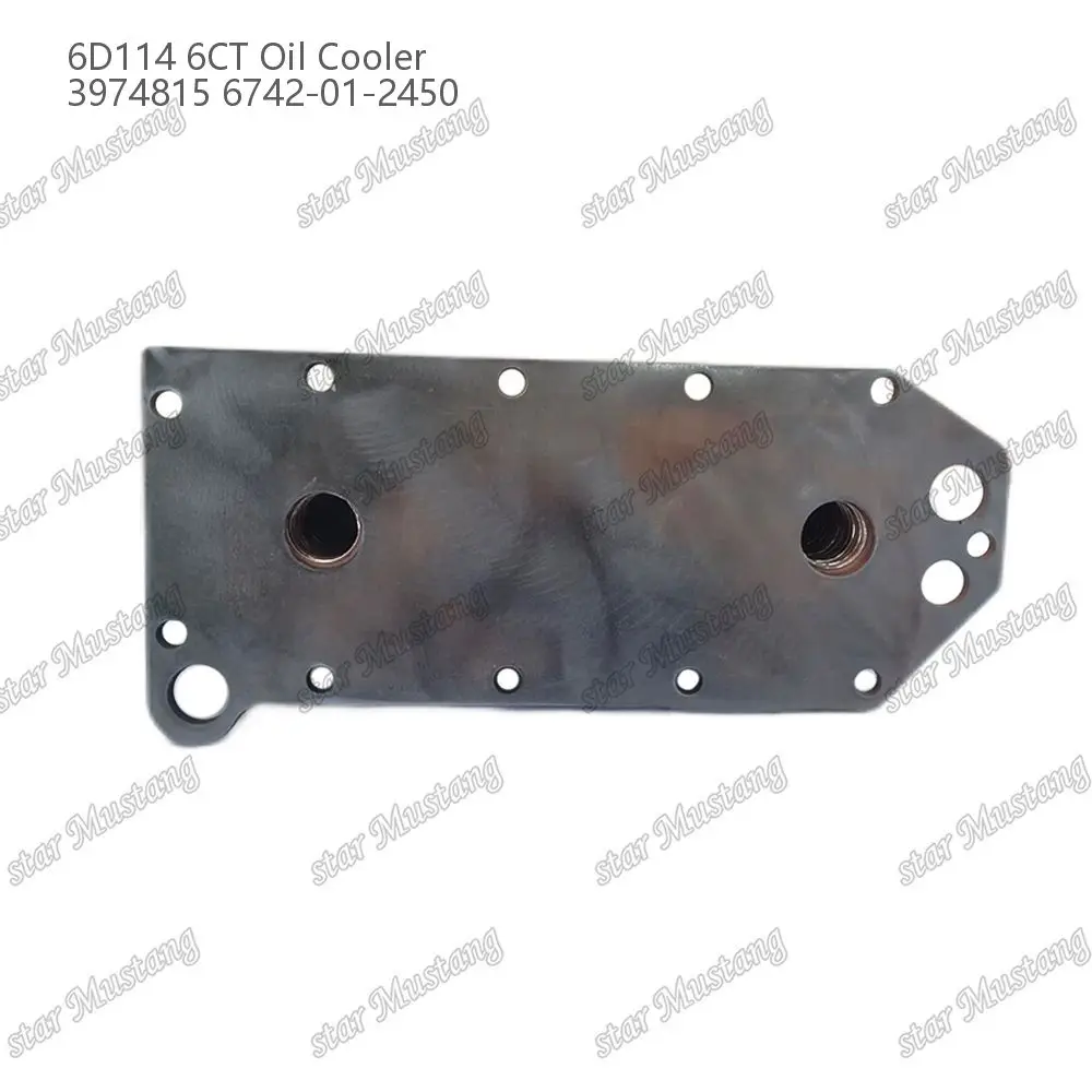 6D114 6CT Oil Cooler 3974815 6742-01-2450 Suitable For Cummins Engine Parts