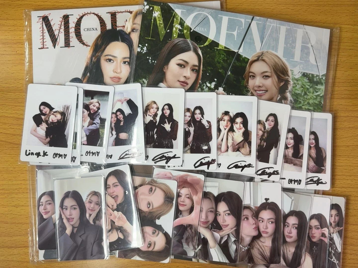 

In Stock Magazine Thailand Drama The Secret of Us LingOrm MOEVIR China Album Magazines Magazine+Card +Poster