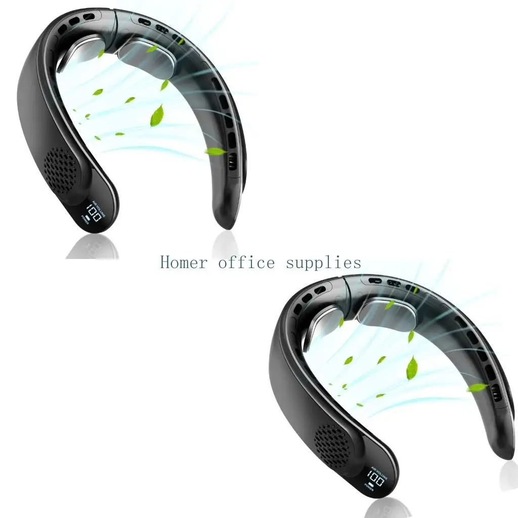 k43b-warm-weather-neck-fan-portable-wearable-fan-with-screen-window-4000mah-battery-office-desk-travel-use-daily