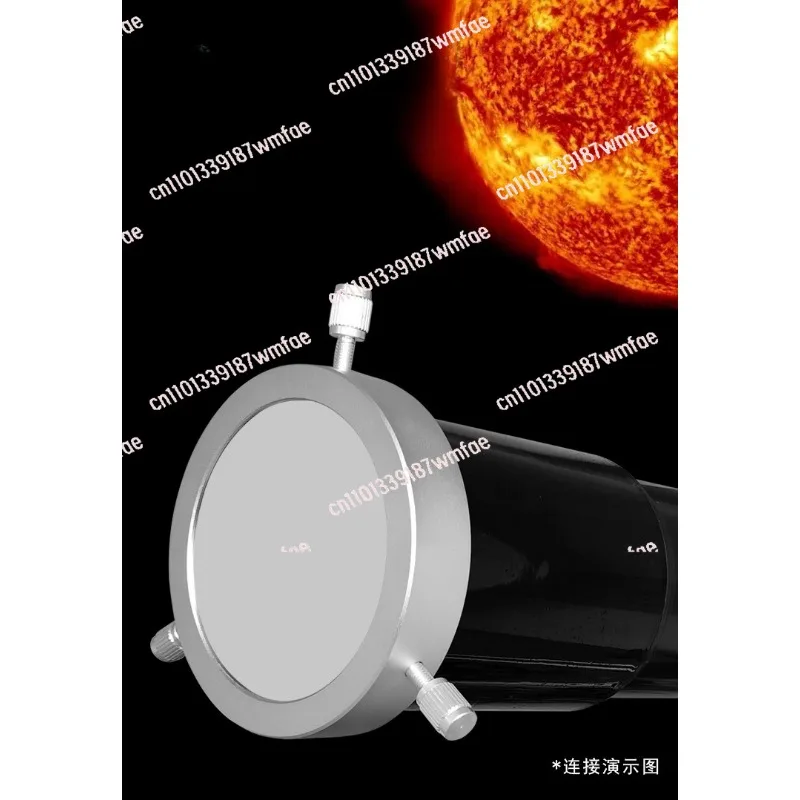 Couverture d'objectif de télescope solaire 144-170 mm, filtre d'observation solaire 5P9851F pour télescope astronomique