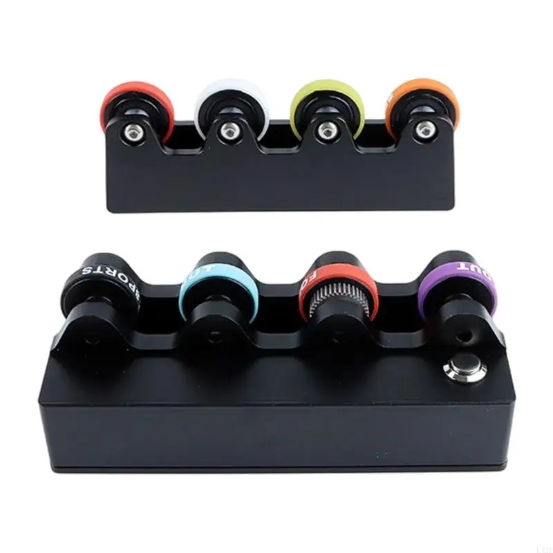 Billiard Cue Straightening Tester Roller Billiard Cue Tip Shaper Inspect Tool 