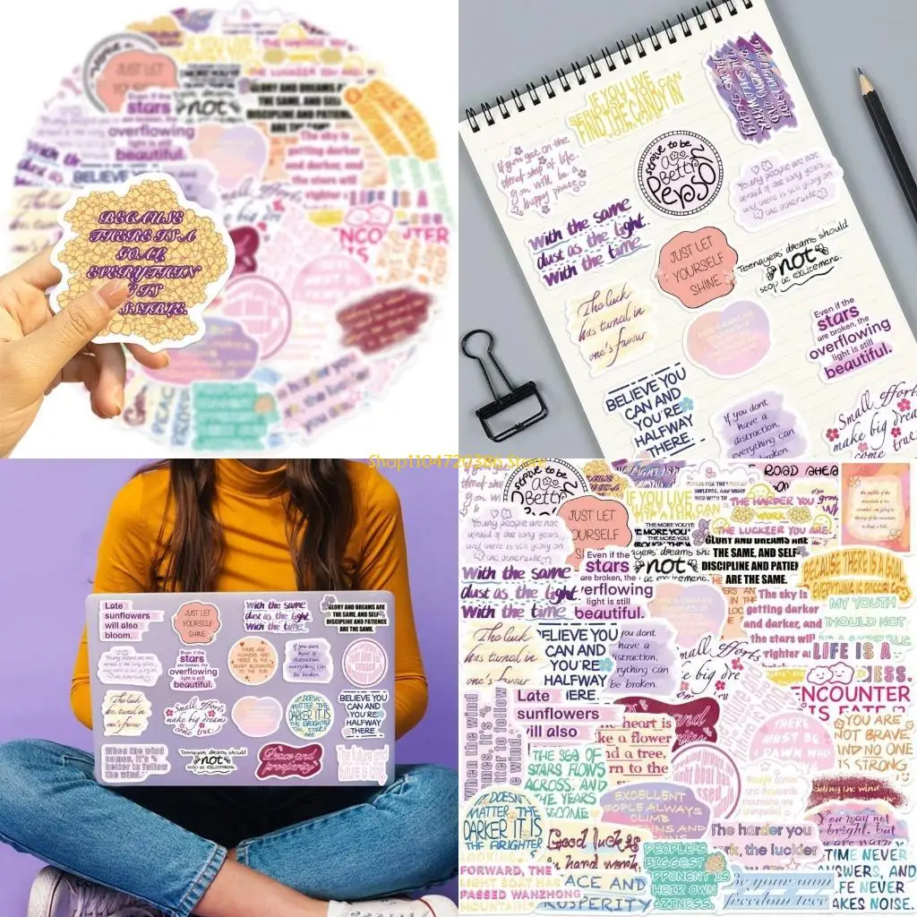 

K0EA 50 шт./упак. причудливые мечтательные наклейки-каракули водонепроницаемые декоративные художественные наклейки для