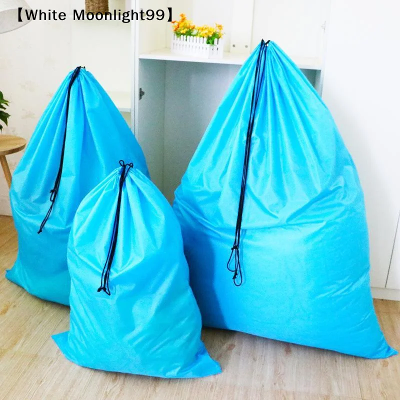 Super Large Capacity Waterproof Storage Bags With Drawstring Sturdy Home Organize Big Size Grocery Dust Bag For Bedding Clothes