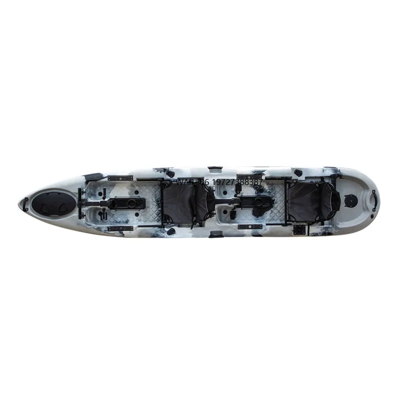 

Better Performance Two Person Sea Fishing Pedal Kayak with Propeller or Motor Available