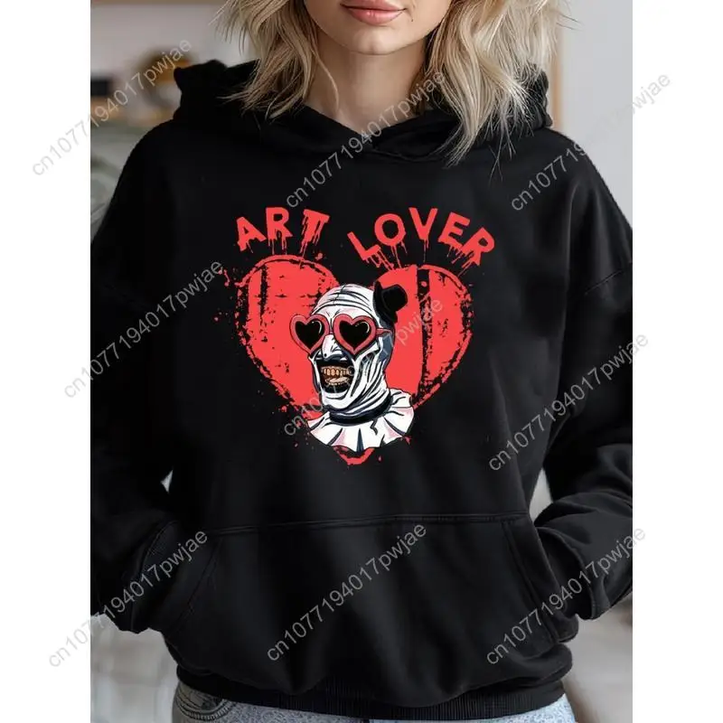 

Womens and Mens Clown Lover Art, Horror Movie < Ghost Cry God Scream > , Comfortable Classic Printed Pullover Hoodie,