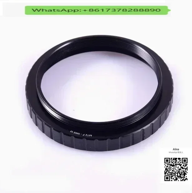 For  Fsq106 and Other Takahashi Accessories S8312 M72 * 1 Internal Thread To M68 * 1 External Thread Suitable