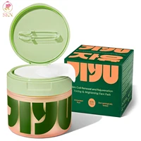 Almohadillas de Algodón Coreanas JiYu Centella, Crema Facial para el Cuidado de la Piel, para Manchas Oscuras, Arrugas, Hidratante Facial, Aclara las Manchas, Repara