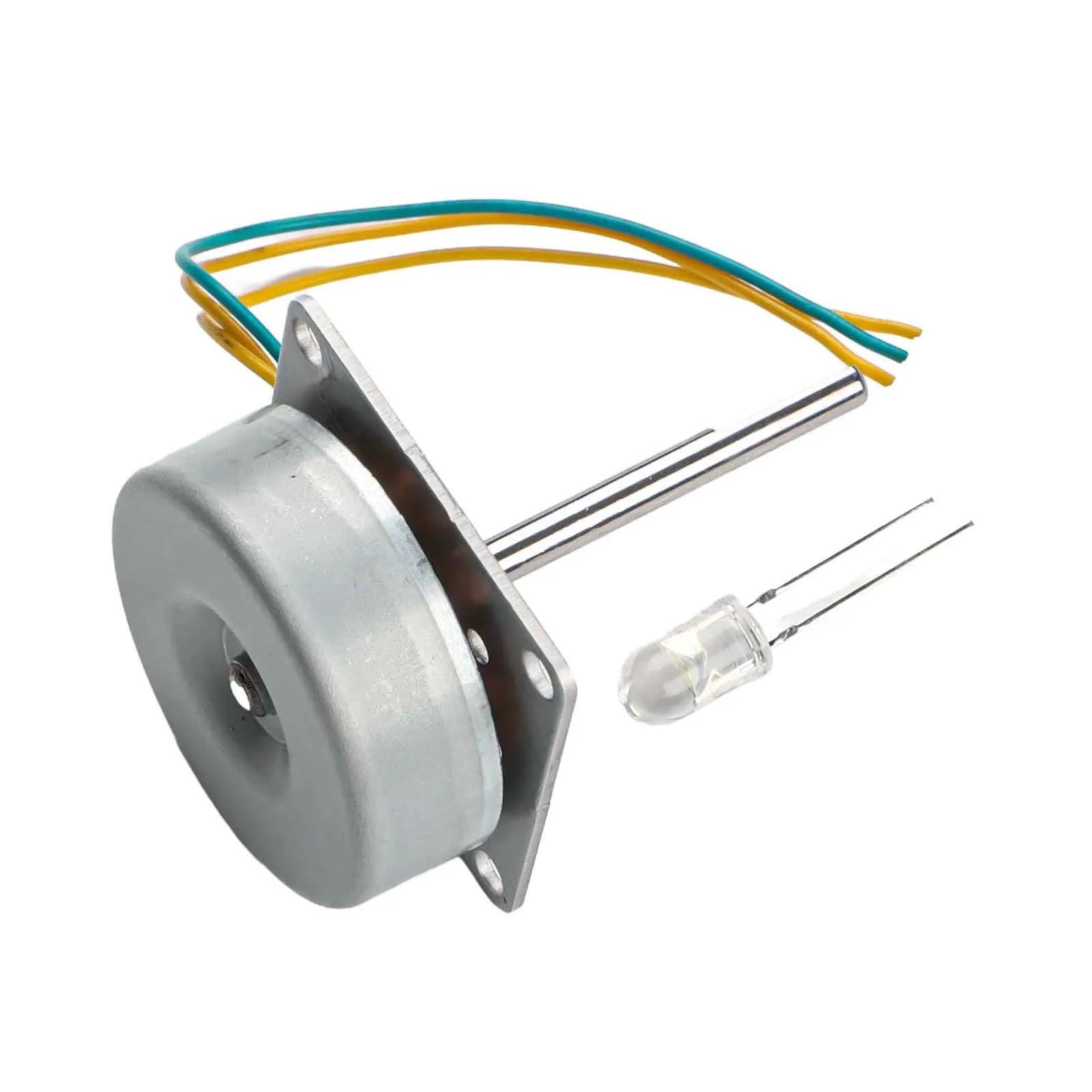 3V-24V Three-phase DIY AC Brushless Generator Wind Power Hand Cranked Generator Motor Turbine Motor Replacement Parts Accessory