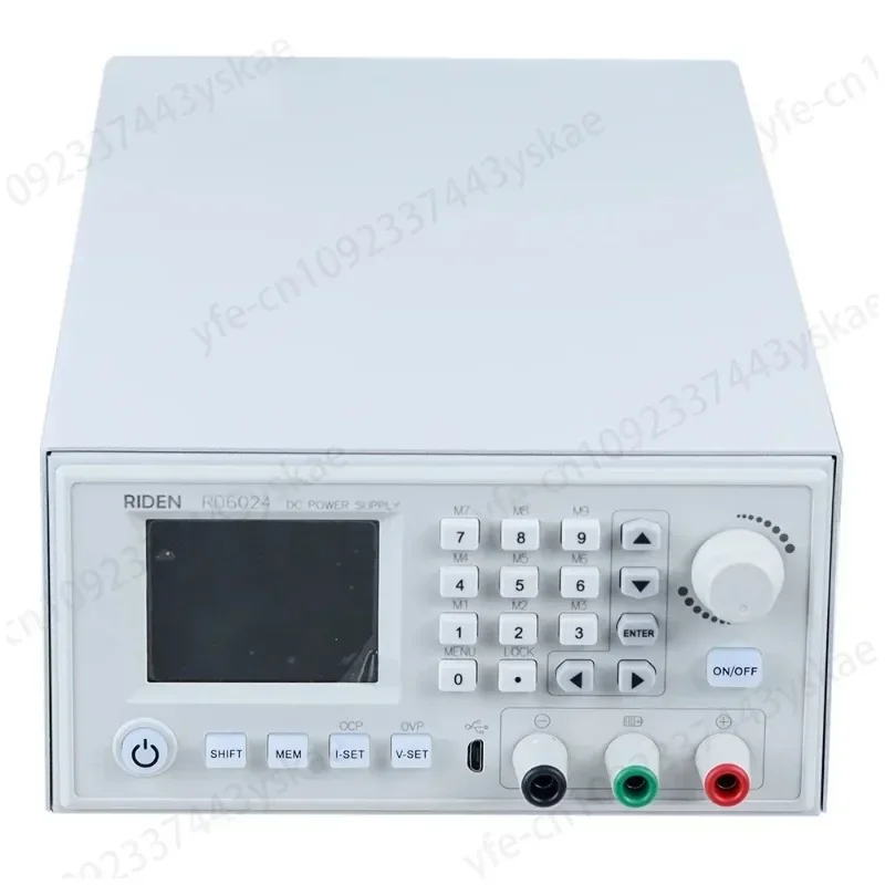 

RD6024 Assembled Set 60V 24A digital control Stabilized AC to DC adjustable Voltage Lab Power Supply regulator 1140W/1440W