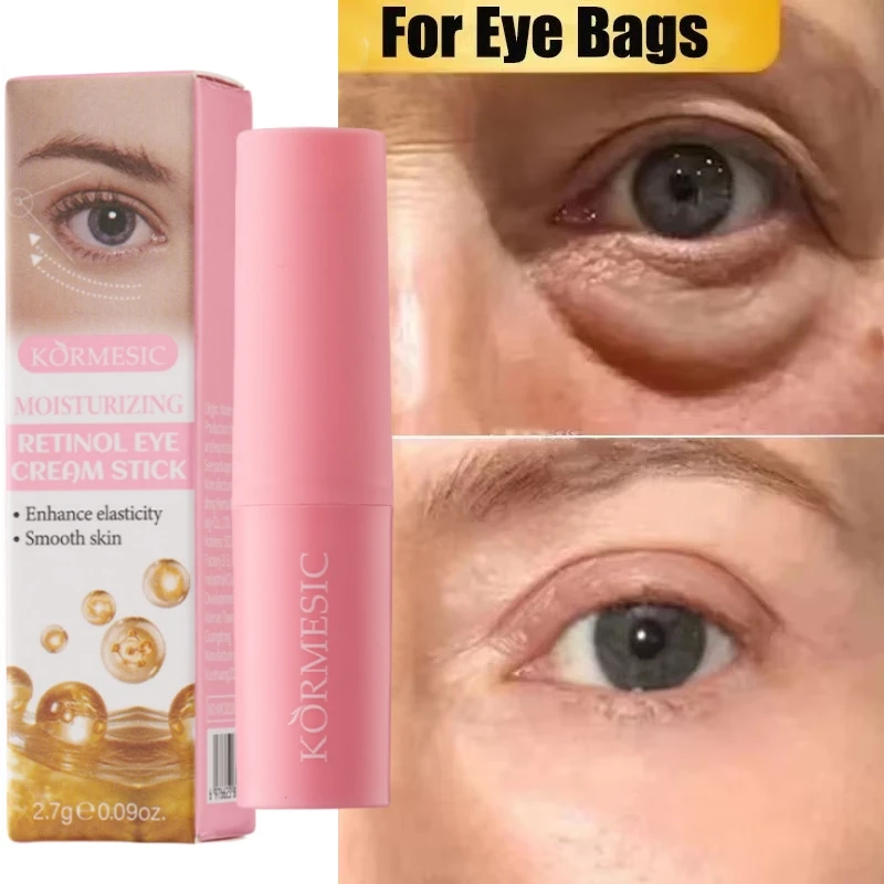 

Retinol Eye Cream Dark Circles Eye Bags Removal Eye Cream Stick Fade Fine Line Firming Under Eye Anti Wrinkle Brighten Skin Care
