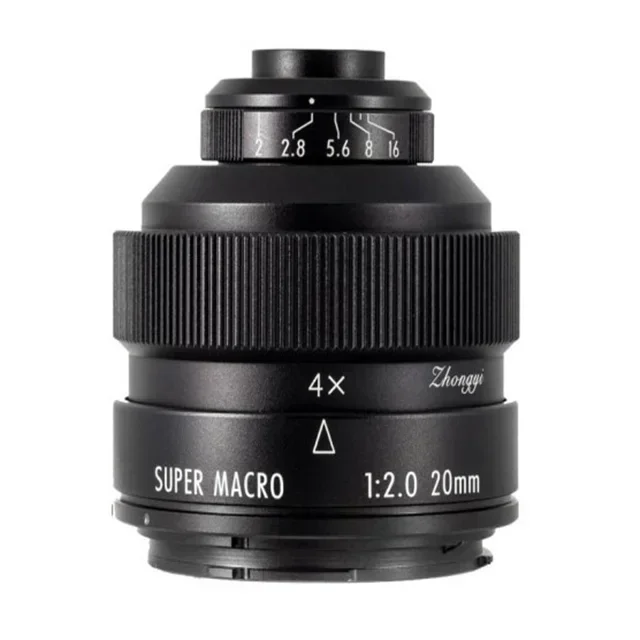 

20MM F2.0 4:1x ultra lens is suitable for SLR and micro single macro lenses
