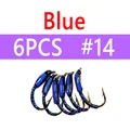 6 piezas talla 14 azul