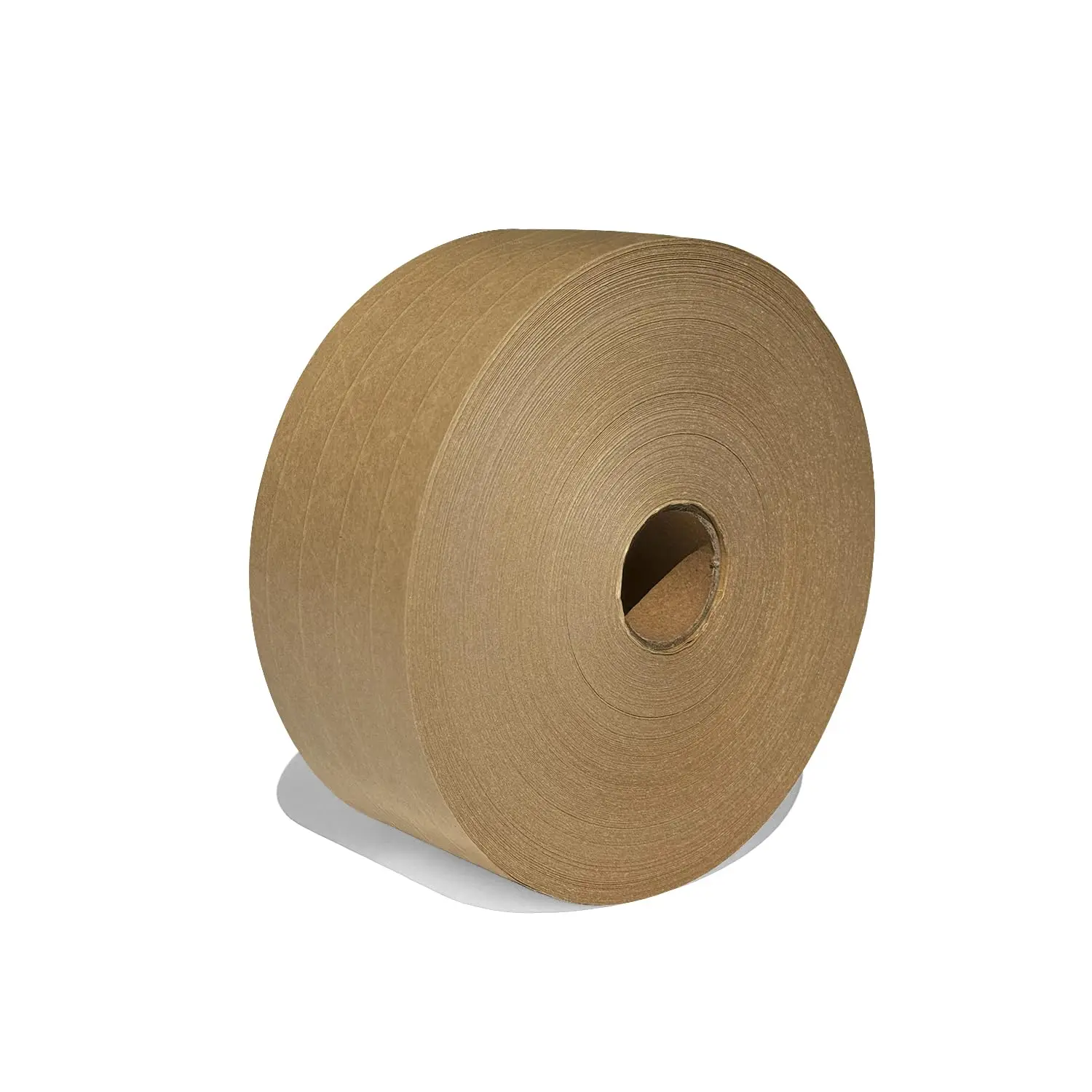 

3'' x 650 Feet Reinforced Water Activated Gummed Kraft Paper Tape, for Heavy Duty Secure Packing Shipping, Tamper Eviden
