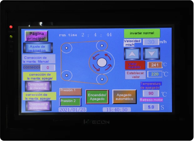 Macchina per il trasferimento di calore a sublimazione Calandra per pressa di calore da rotolo a rotolo da 1,8 m per tessuti