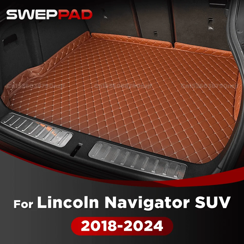 

Для Lincoln Navigator SUV 7-местный 2018-2024 23 22 21 20 19 3D коврик в багажник автомобиля ковер аксессуары для интерьера